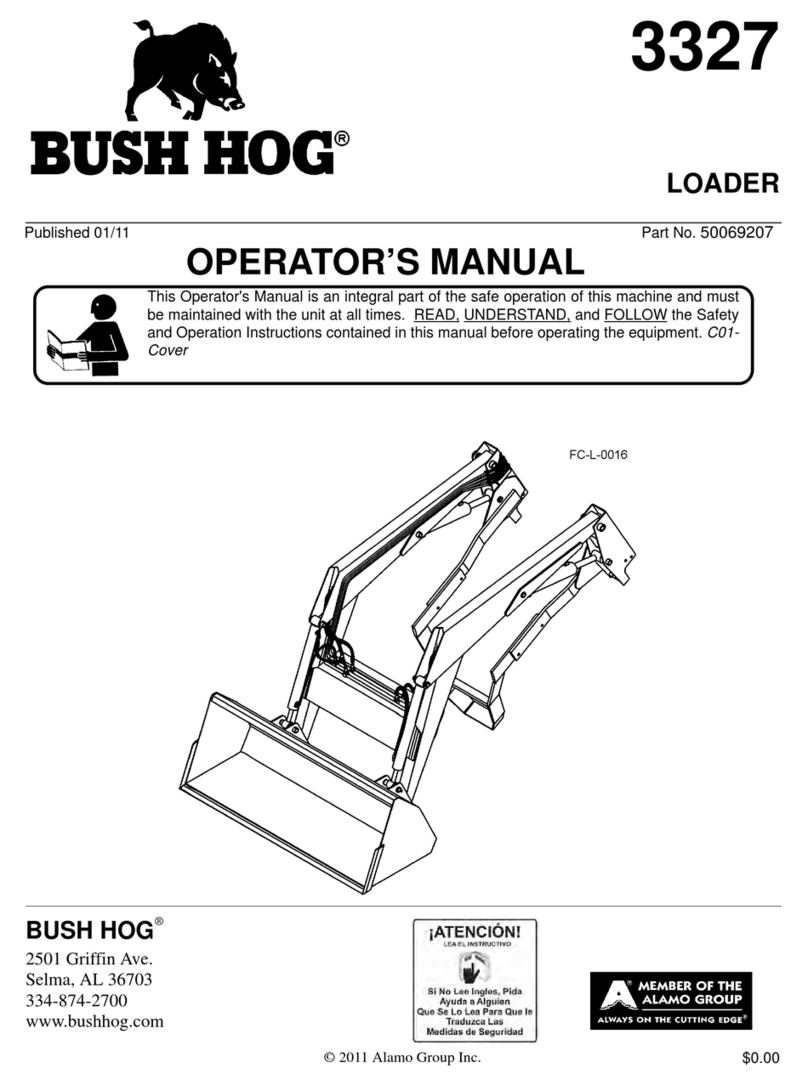 Bush Hog 3327 User manual