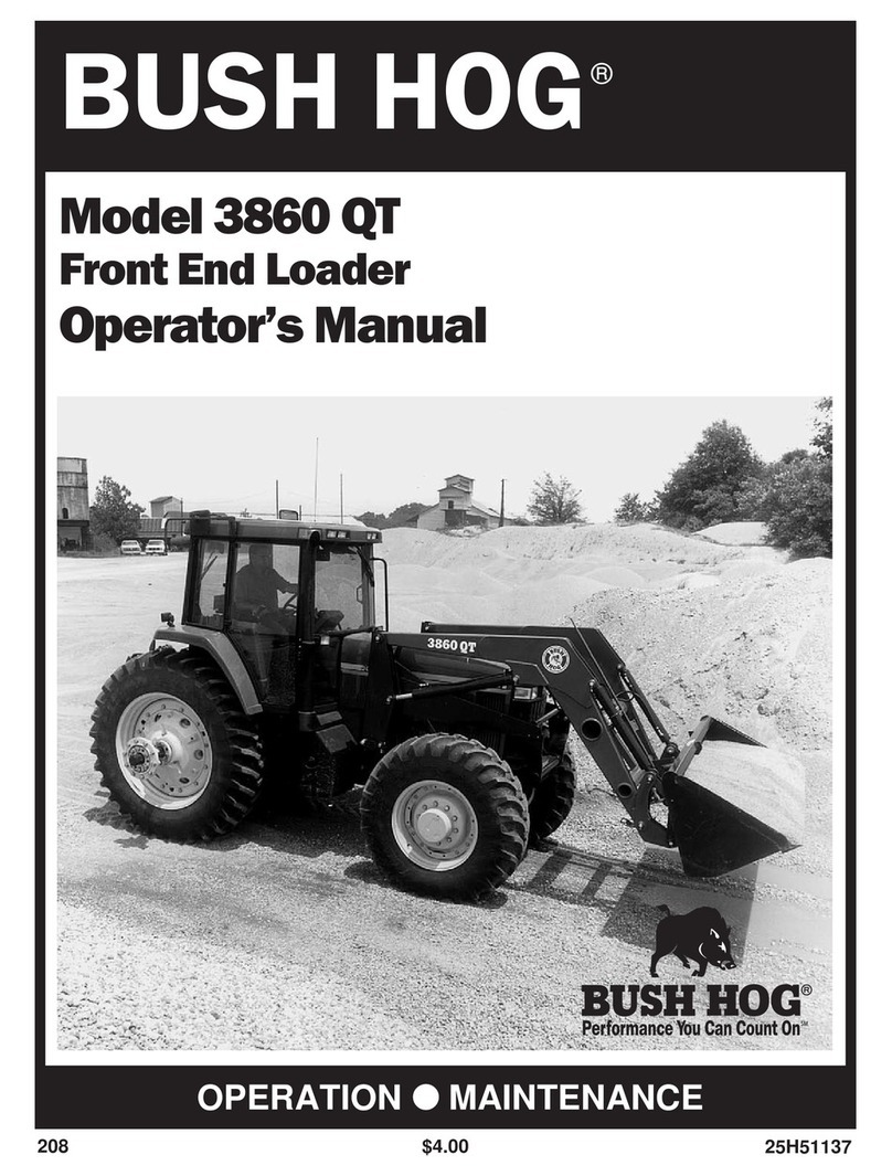 Bush Hog 3860 QT Operator's manual