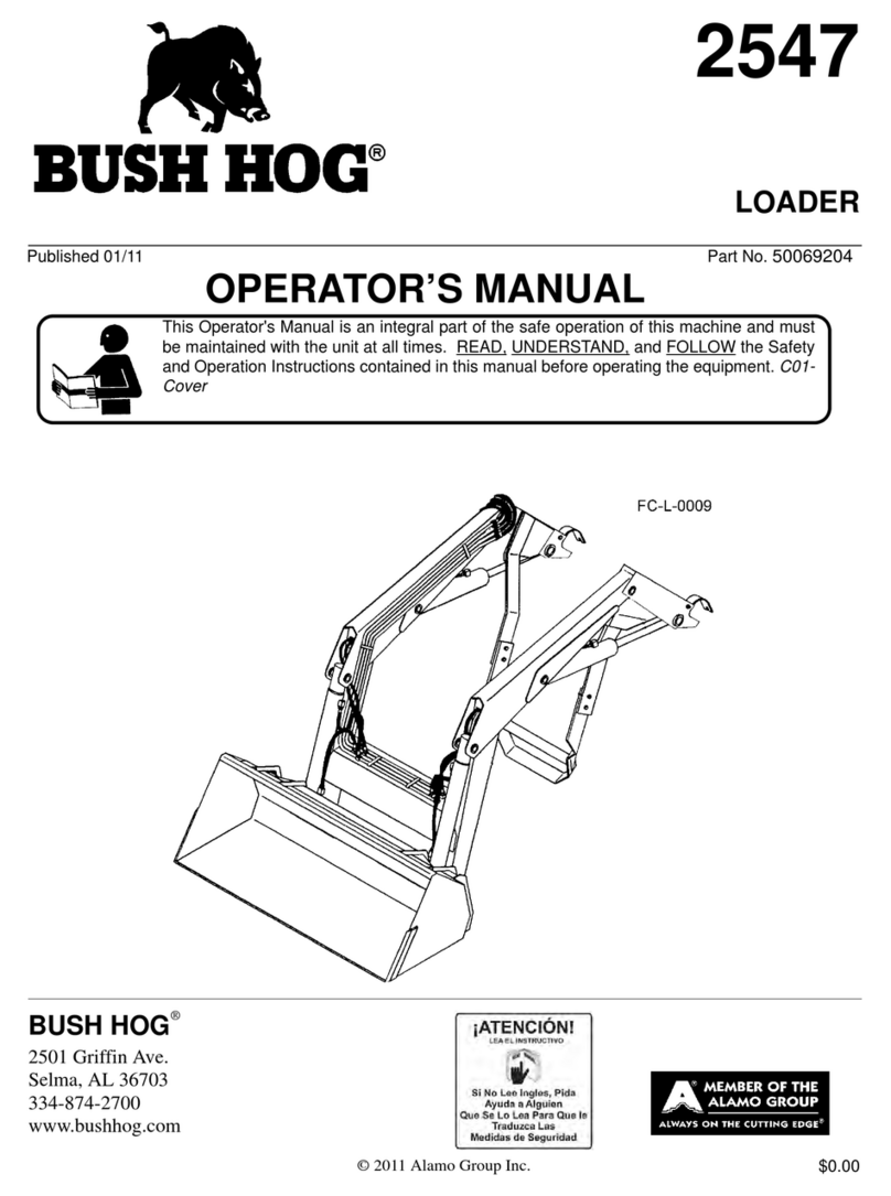 Bush Hog 2547 User manual