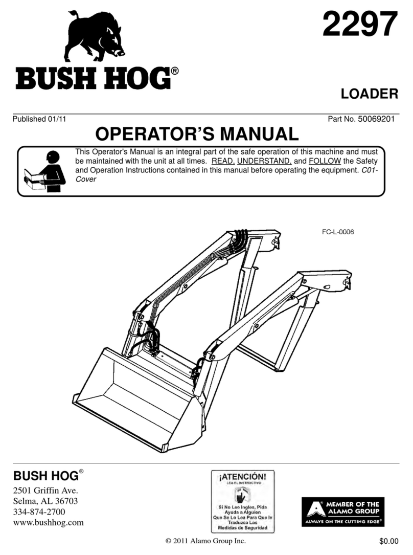 Bush Hog 2297 User manual