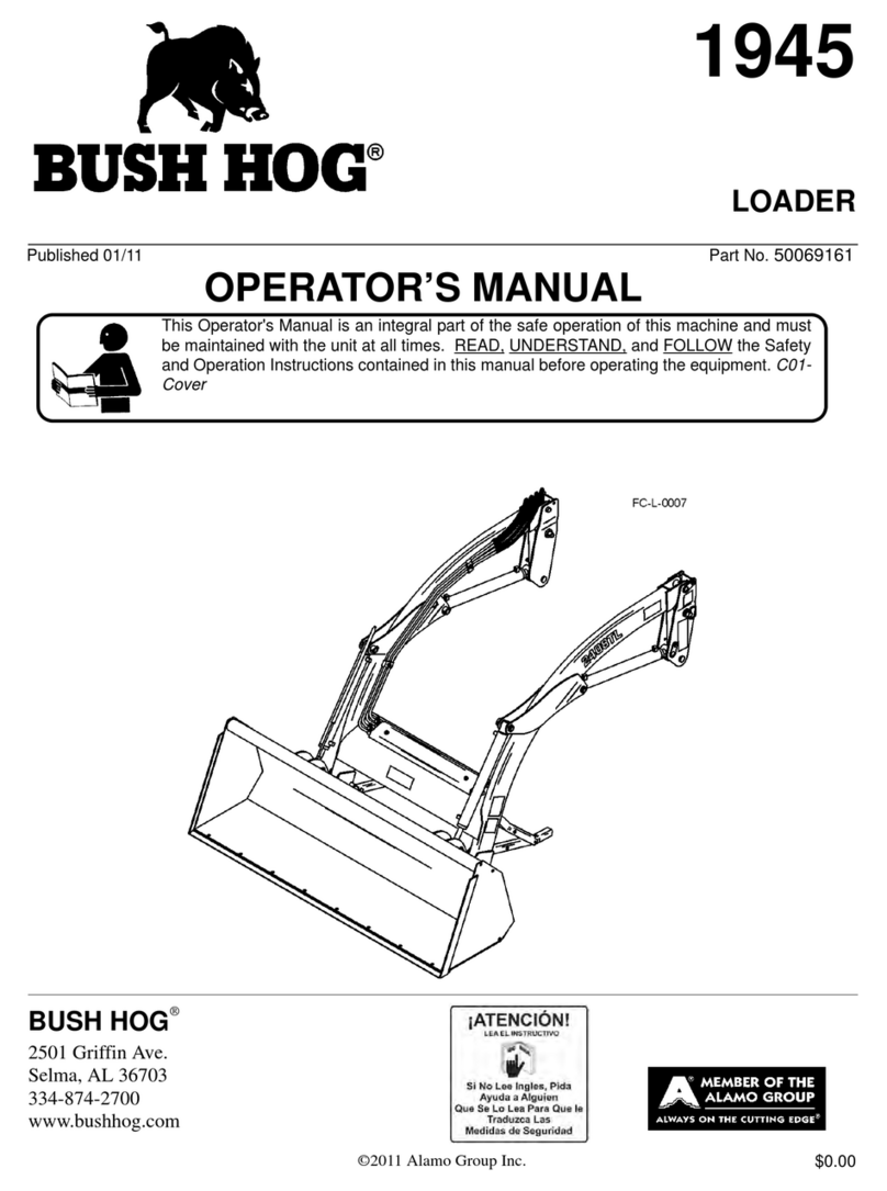 Bush Hog 1945 Operator's manual
