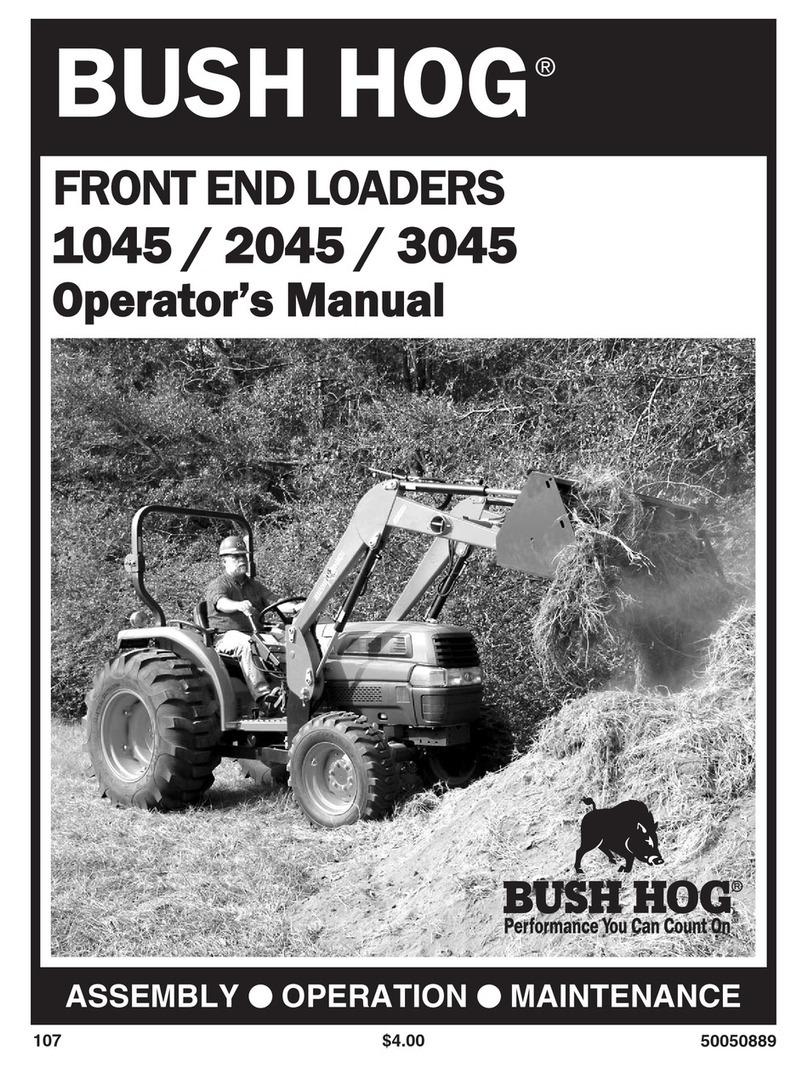 Bush Hog 1045 User manual