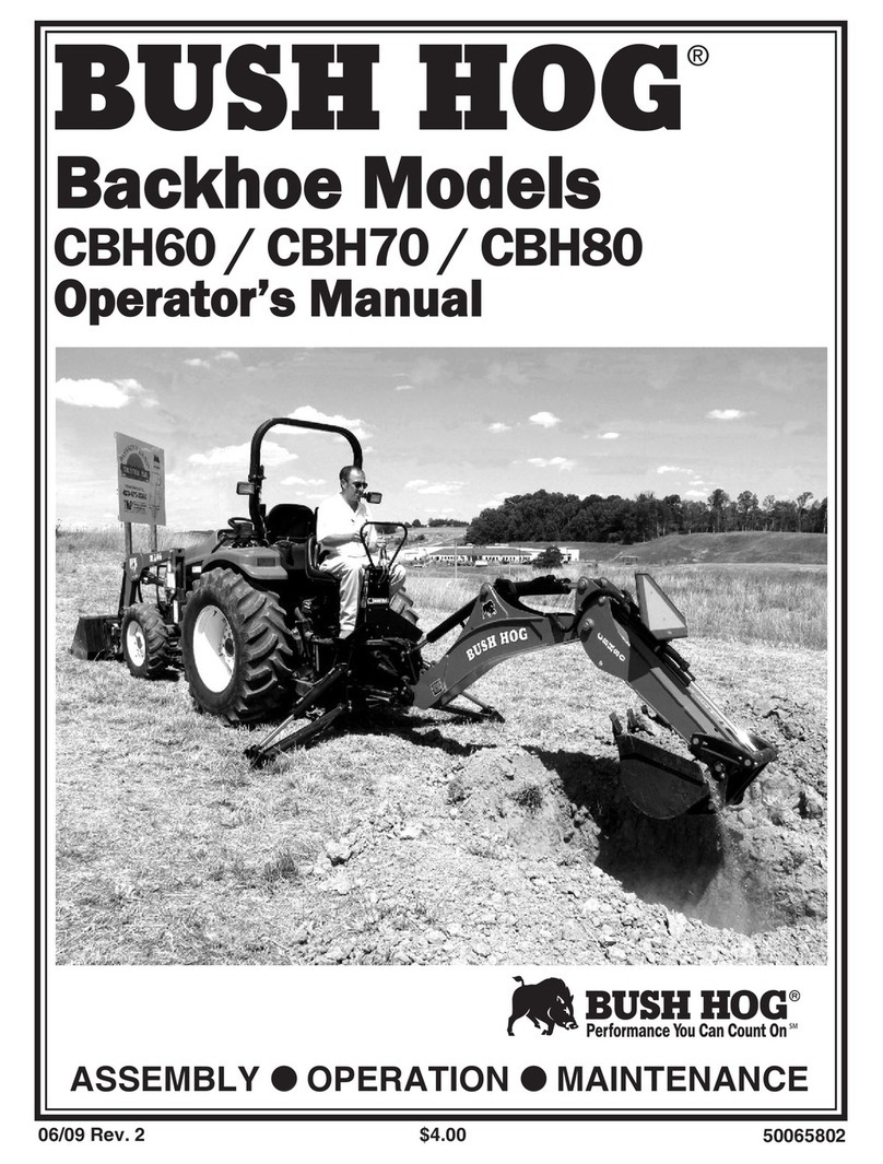 Bush Hog CBH60 Operator's manual