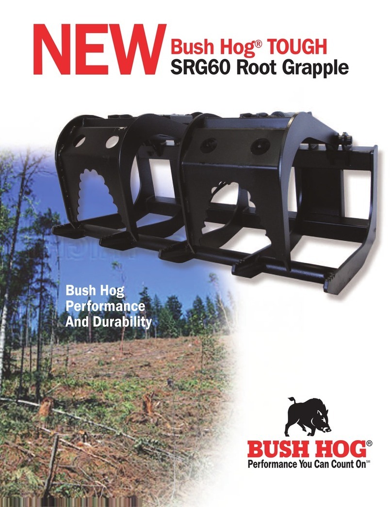 Bush Hog Tough SRG60 User manual