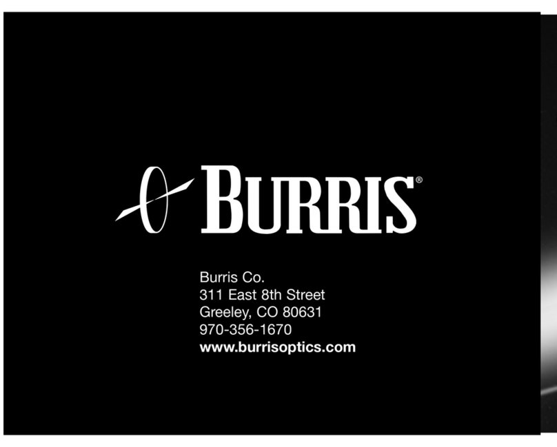 Burris XT-120 User manual