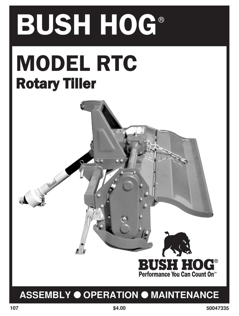 Bush Hog RTC operating & maintenance manual