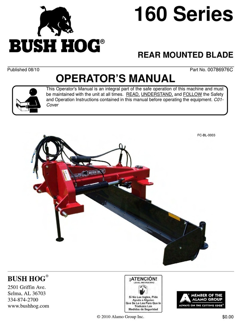 Bush Hog 00786976C User manual Bush Hog 00786976C User manual