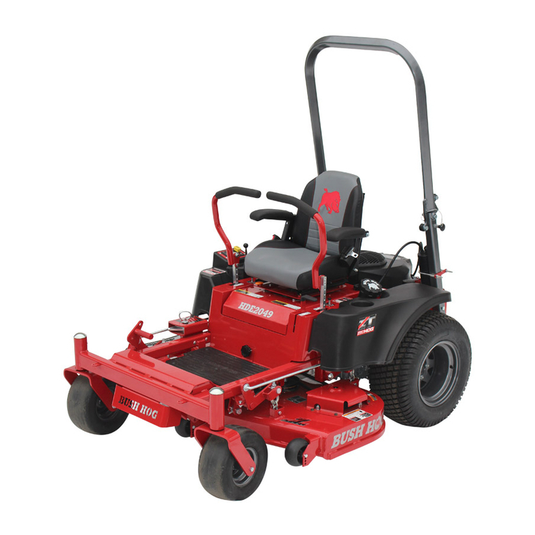 Bush Hog estate series Operator's manual