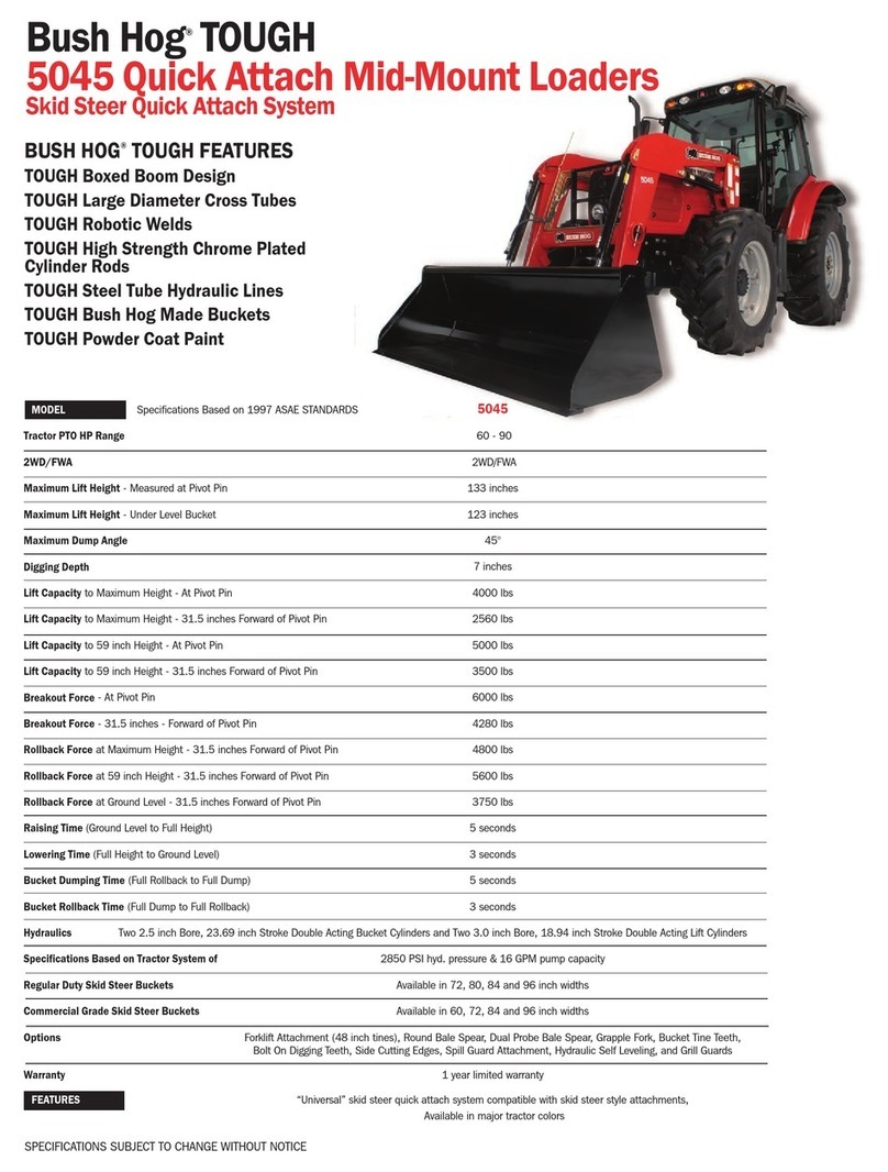 Bush Hog 5045 User manual