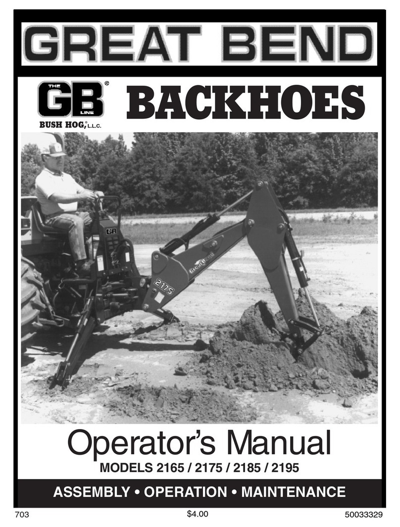 Bush Hog 2165 Operator's manual
