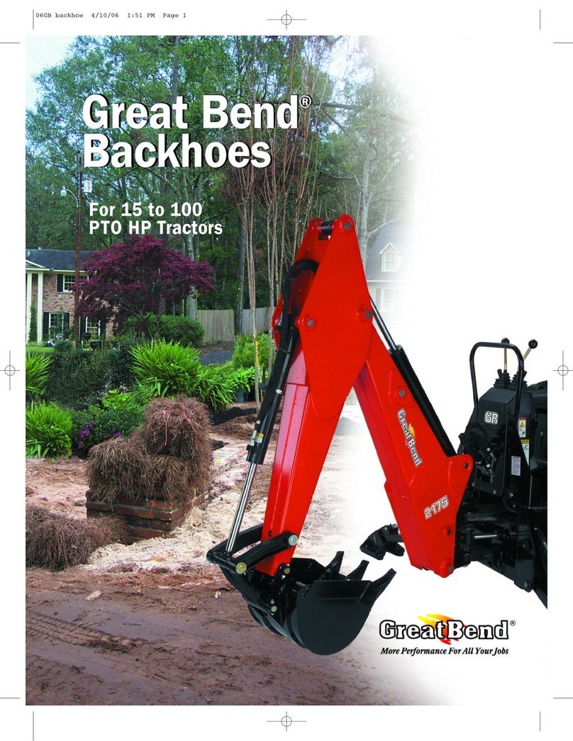 Bush Hog GREAT BEND 2165 User manual