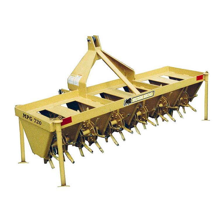 Bush Hog TOUGH MPG-720 User manual