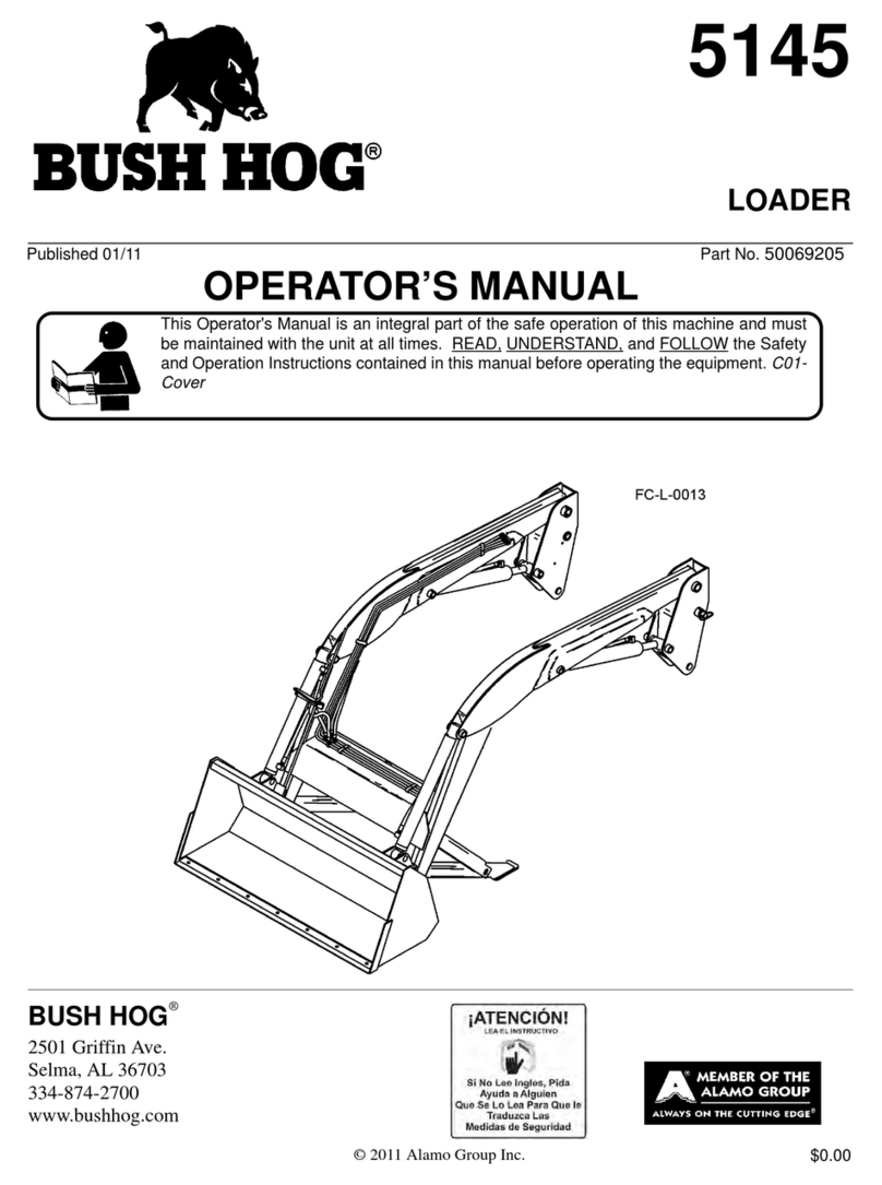 Bush Hog 5145 Operator's manual