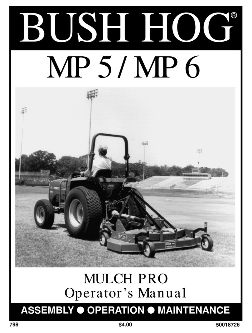 Bush Hog MP5 User manual