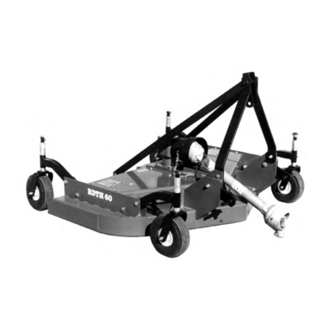 Bush Hog RDTH SERIES RDTH 60 Use and care manual