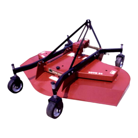 Bush Hog RDTH84 User manual