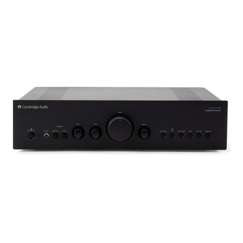 Cambridge Audio Azur 540A user manual