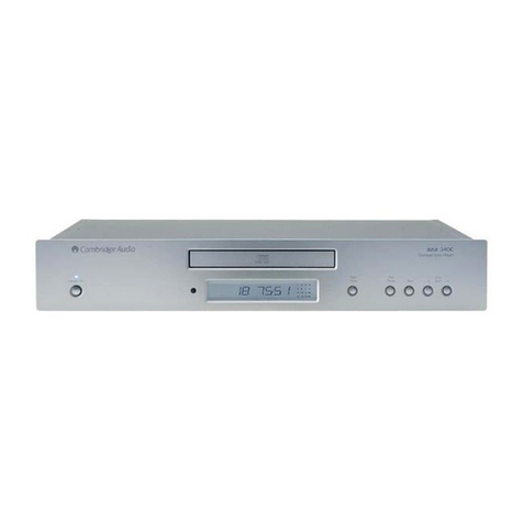Cambridge Audio 340Razur user manual