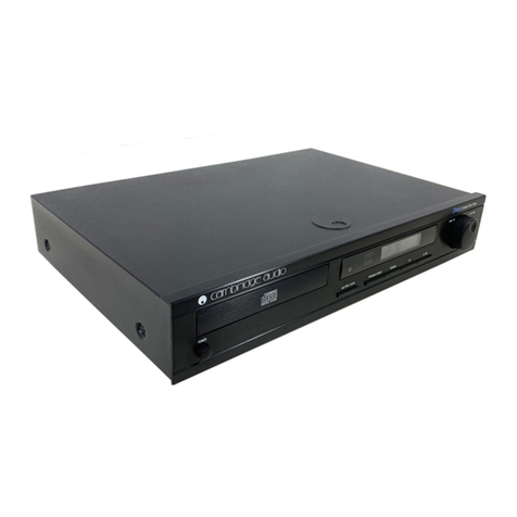 Cambridge Audio D-Series owner's manual