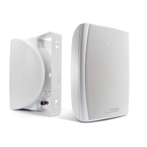 Cambridge Sound Works Speaker User manual