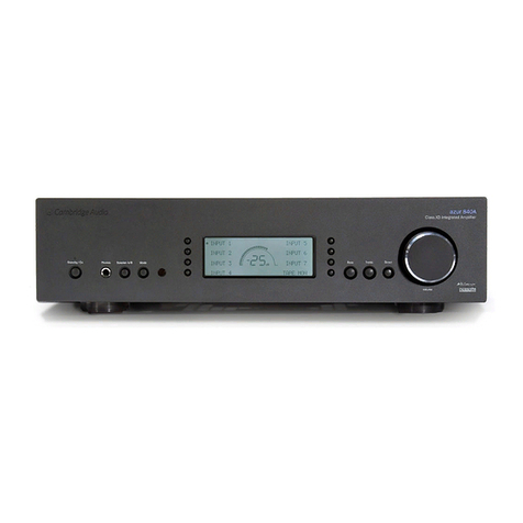 Cambridge Audio azur 840A user manual