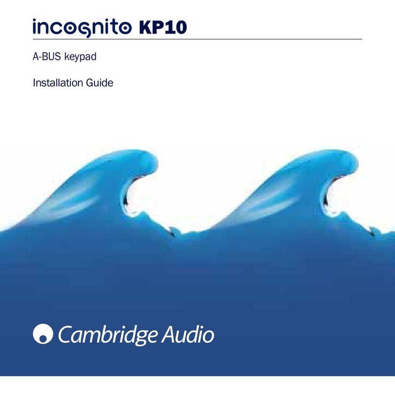 Cambridge Audio KP10 User manual