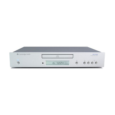 Cambridge Audio azur 640C V2.0 User manual