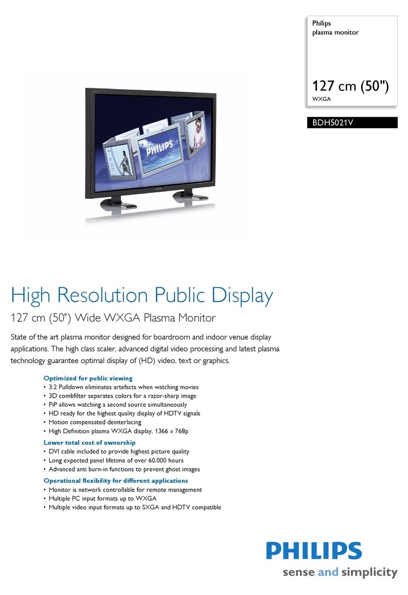 Philips BDH5021V User manual