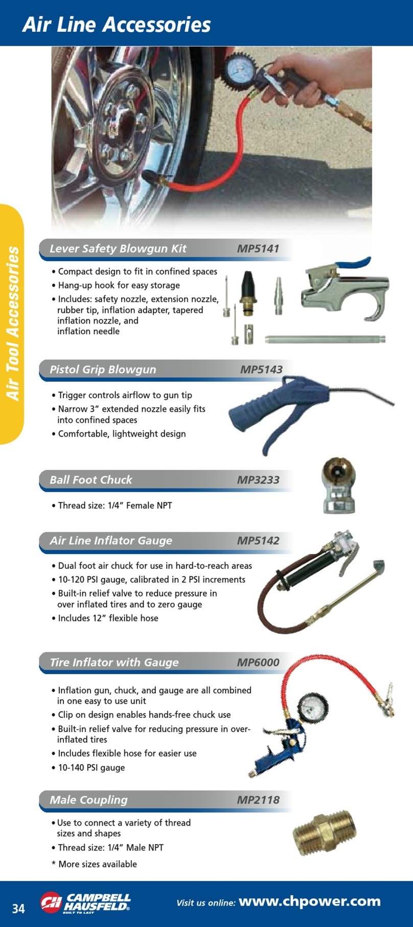 Campbell Hausfeld MP2118 brochure