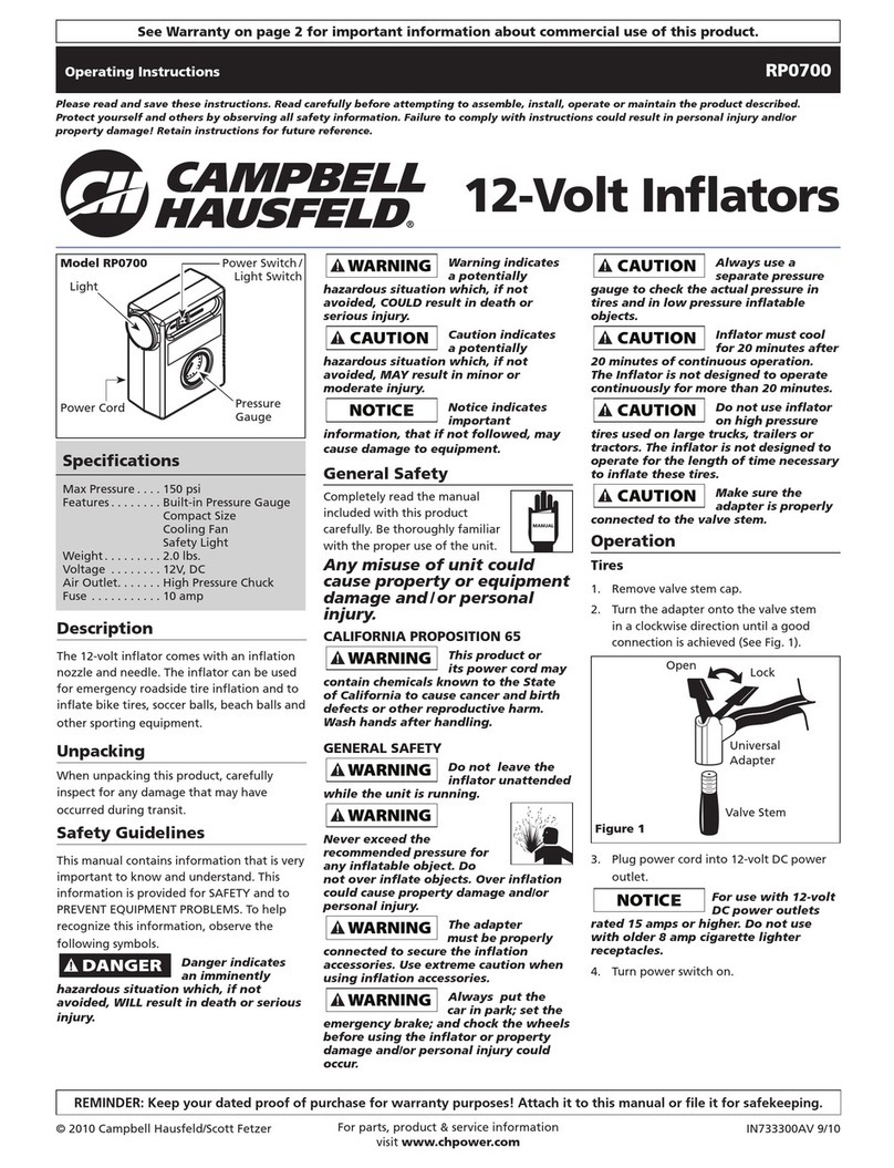 Campbell Hausfeld IN733300AV operating instructions