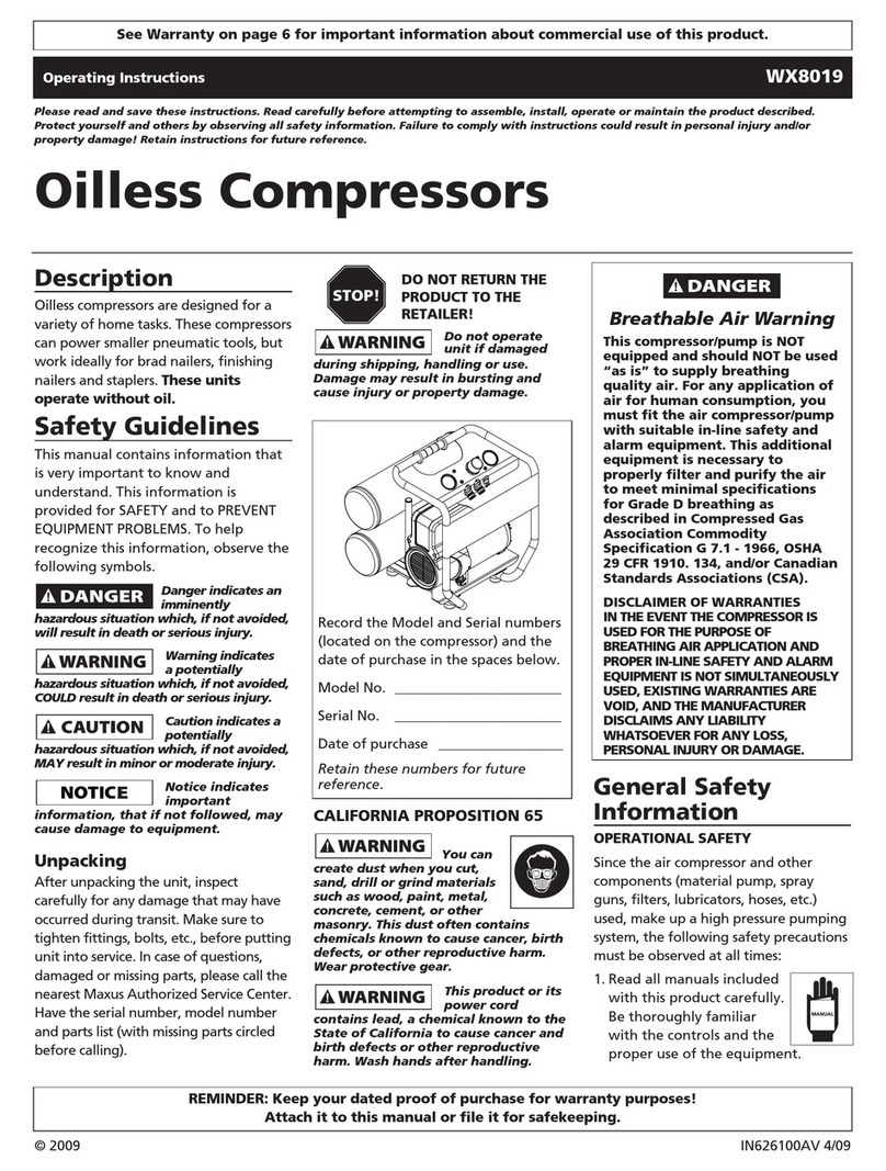 Campbell Hausfeld IN626100AV User manual