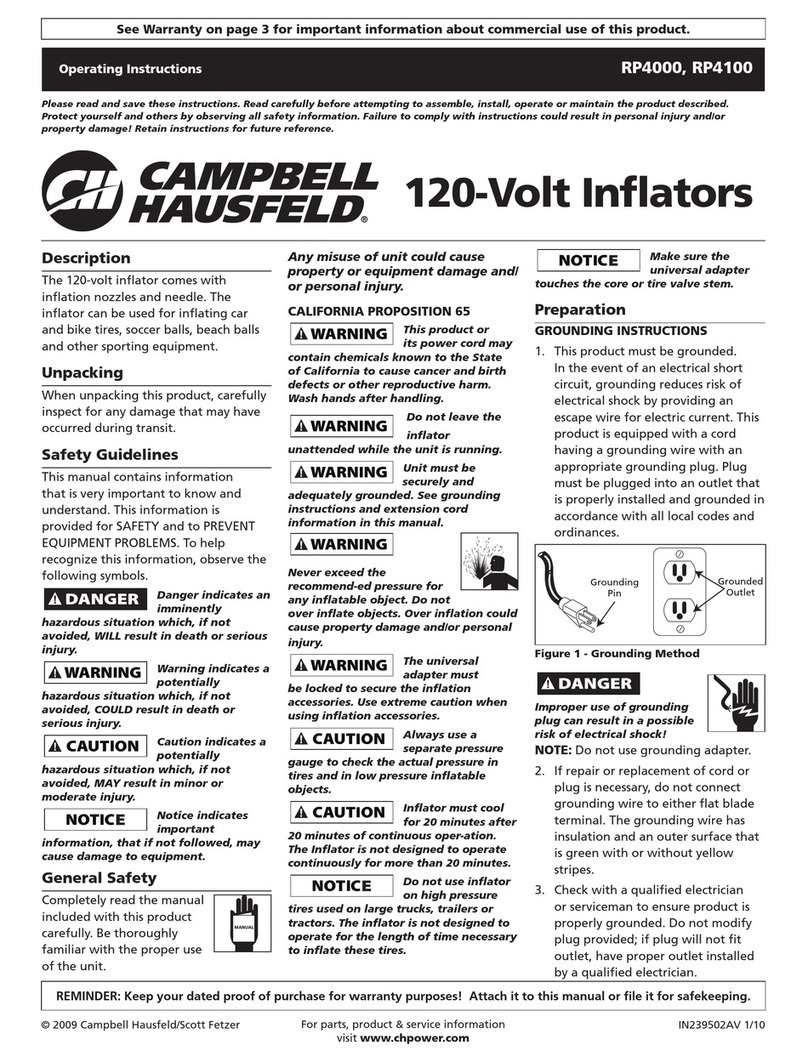 Campbell Hausfeld IN239502AV operating instructions