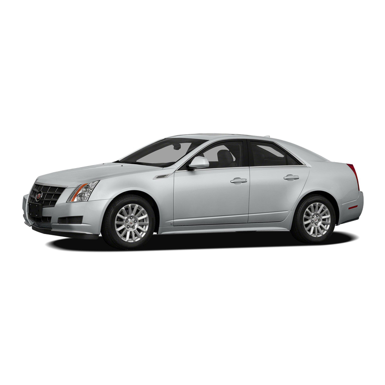 Cadillac 2010 CTS User manual