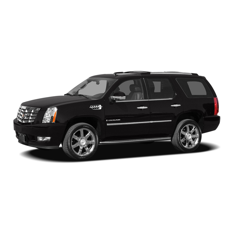 Cadillac 2008 Escalade User manual