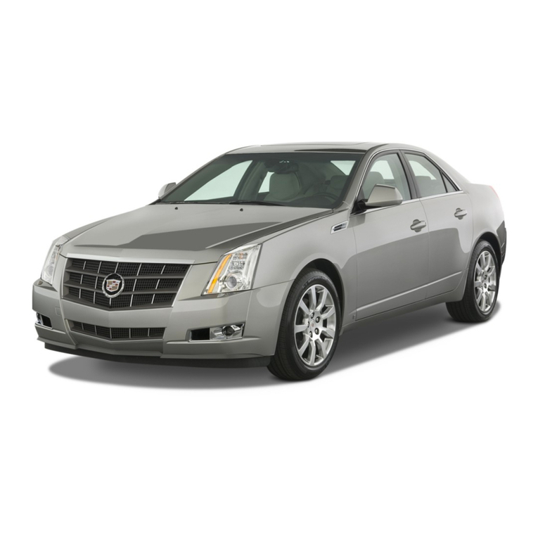 Cadillac CTS 2008 User manual