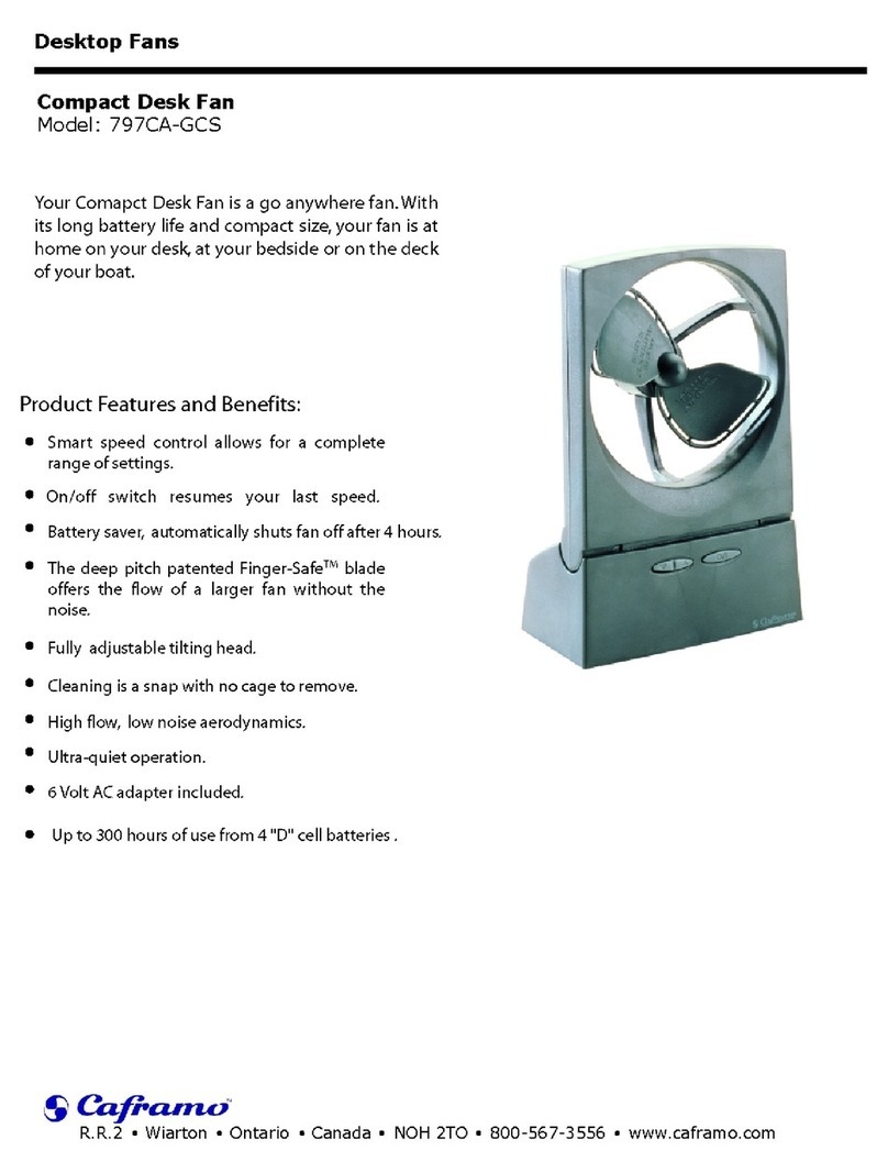 Caframo 797CA-GCS brochure