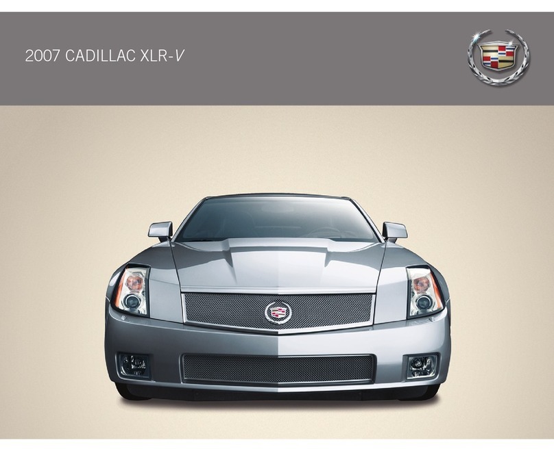 Cadillac XLR-V User manual