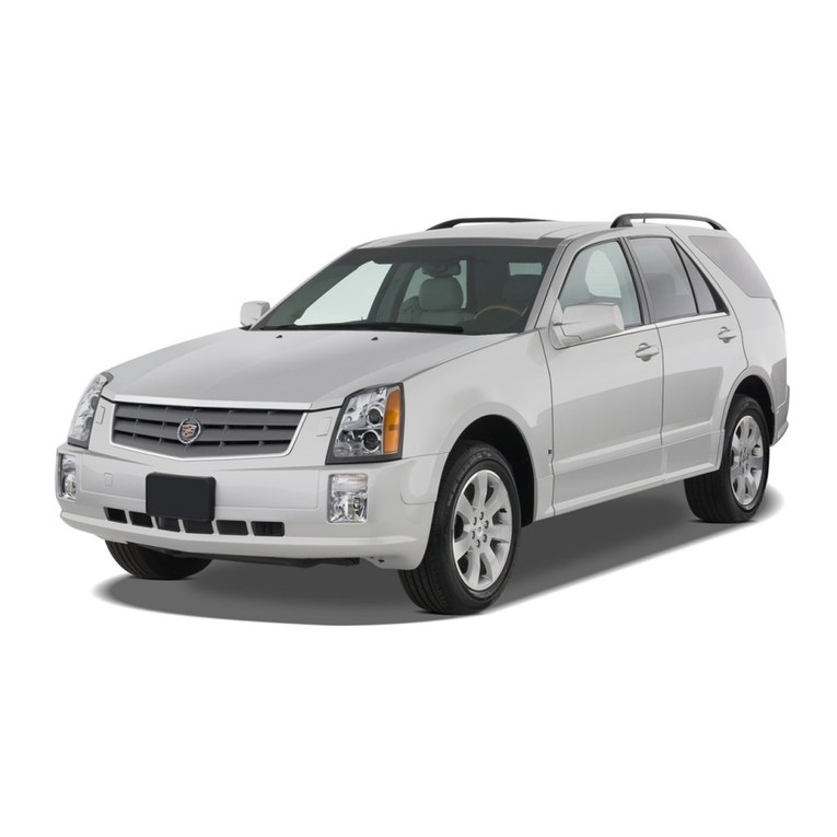Cadillac 2011 SRX CROSSOVER User manual