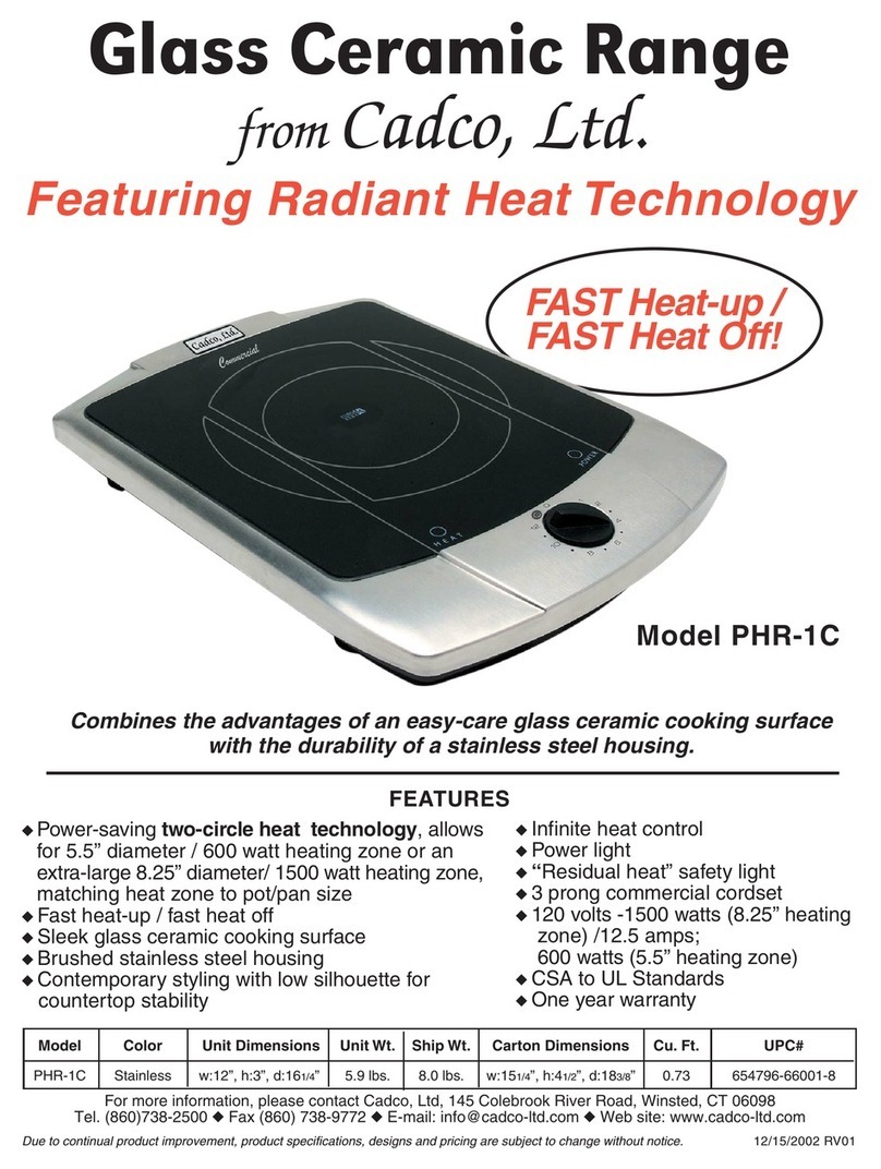 Cadco PHR-1C User manual