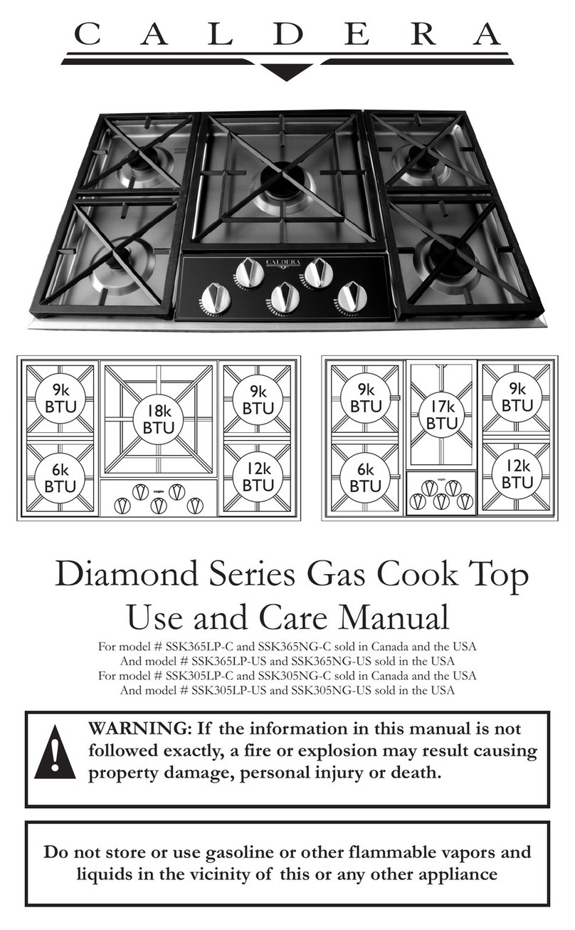 Caldera SSK305LP-C User manual