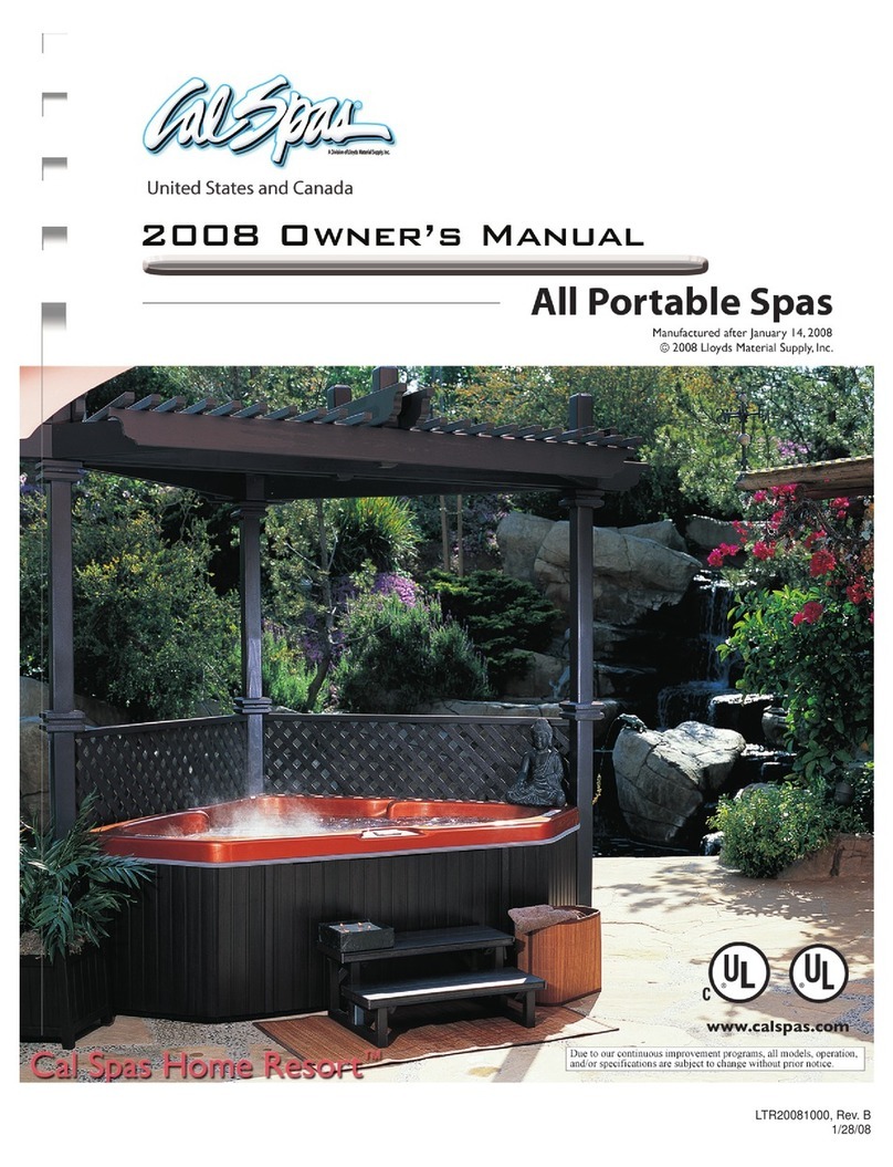 Calspas 5100 User manual