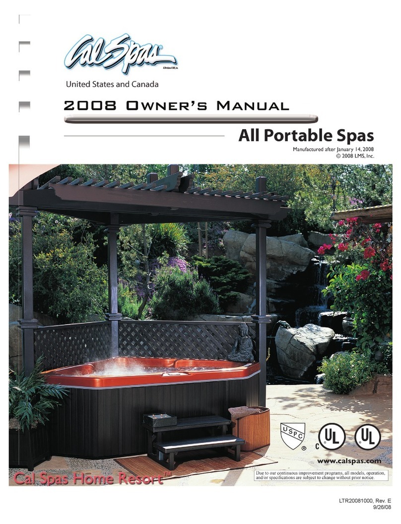 Calspas GFCI User manual