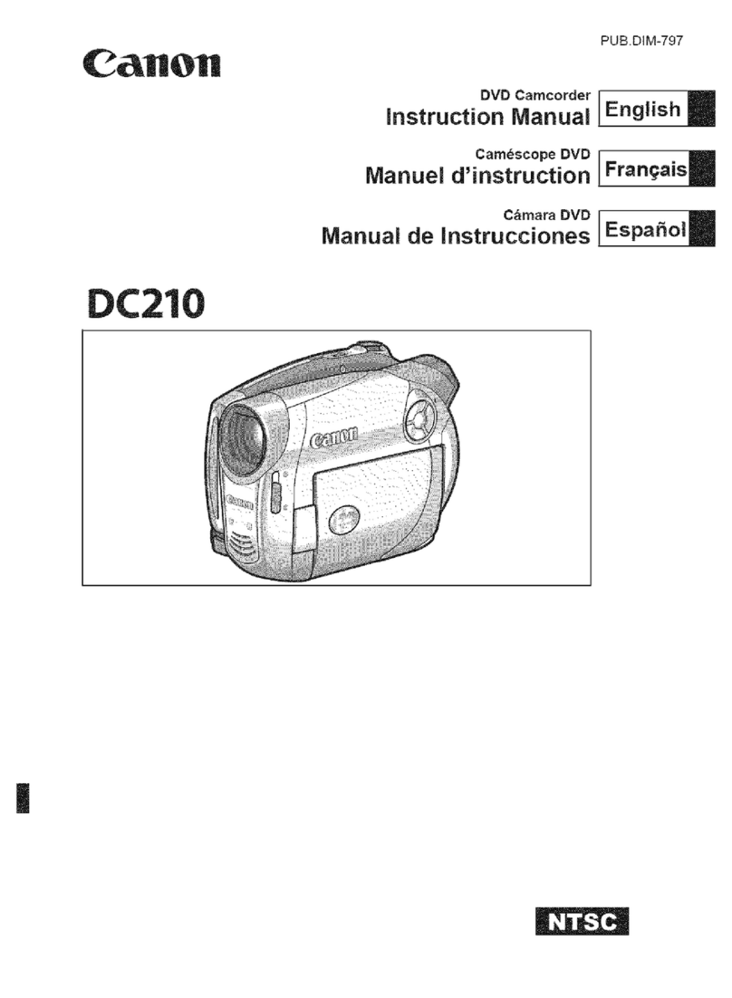 Canon DC 210 instruction manual