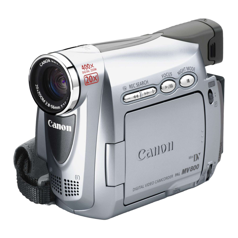 Canon MV790 User manual