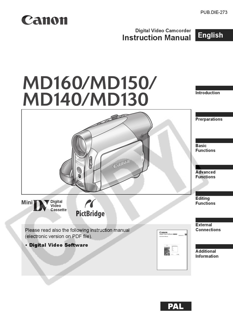 Canon MD130 instruction manual