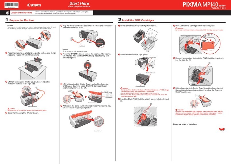 Canon PIXMA MP140 Series Manual