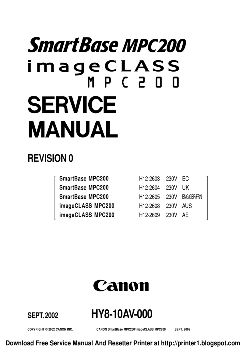 Canon SmartBase MPC200 User manual Canon SmartBase MPC200 User manual