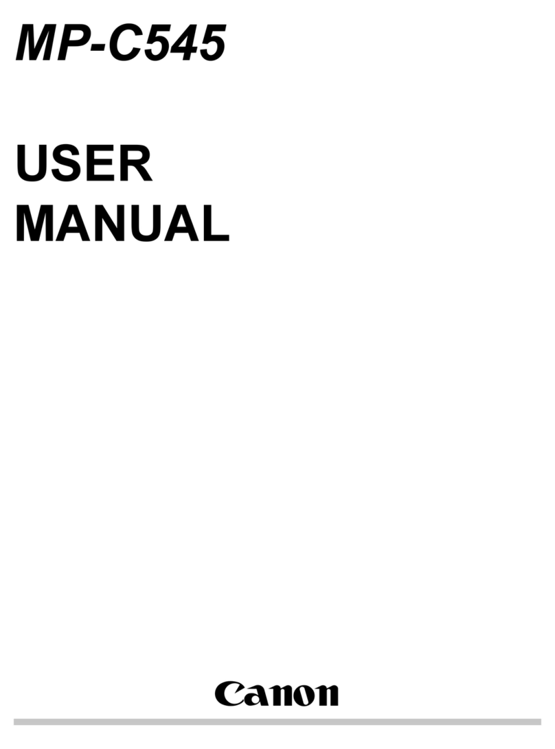 Canon MP-C545 user manual