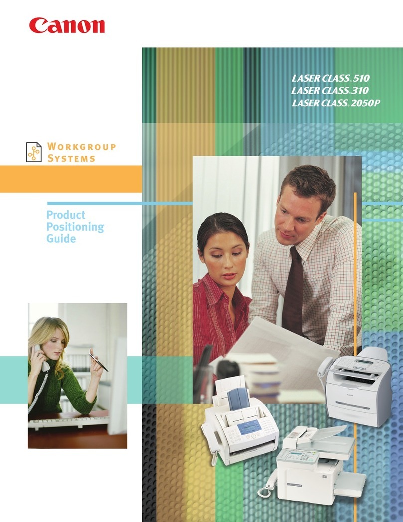 Canon LASER CLASS 2050P User manual