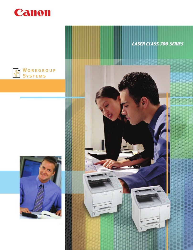 Canon LASER CLASS 730i User manual